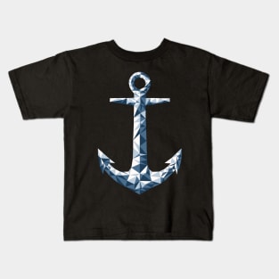 Polygon Anchor Kids T-Shirt